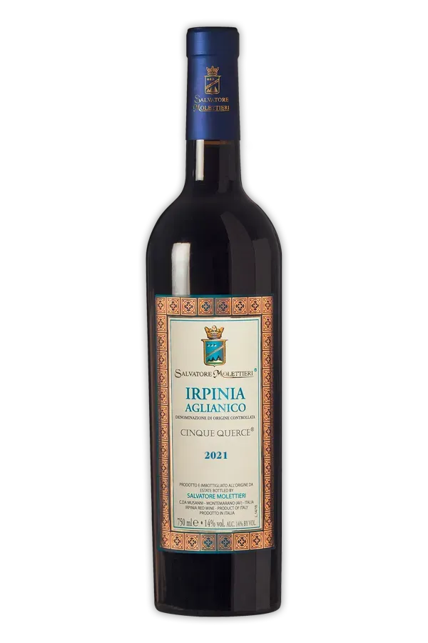 Salvatore Molettieri Irpinia Aglianico Cinque Querce rosso 75cl spezie