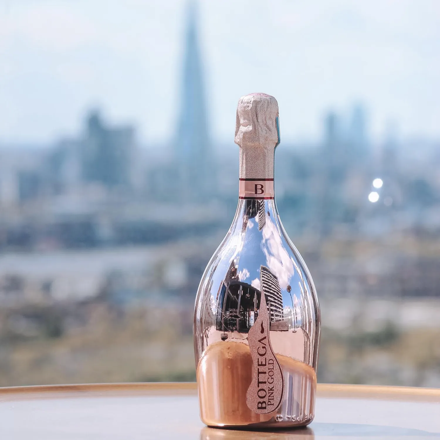 Bottega Pink Gold Prosecco DOC Rosé 750 ml Astuccio Floreale