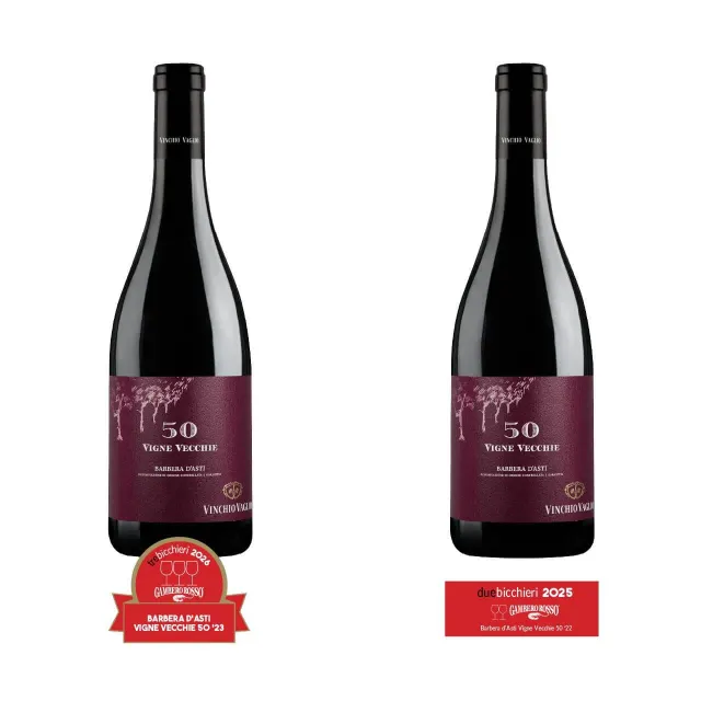 Vinchio Vaglio Vigne Vecchie 50° box 2 bottiglie