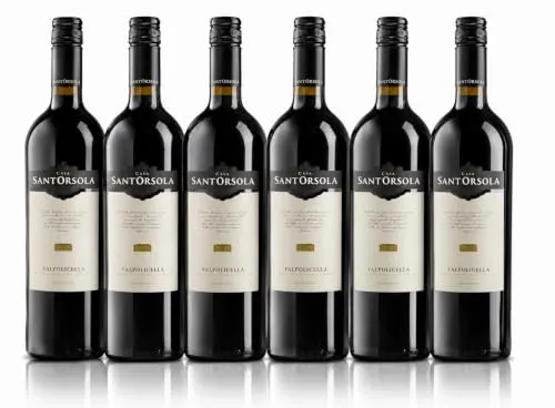 Sant'Orsola Valpolicella DOC vino rosso 6x750 ml asciutto