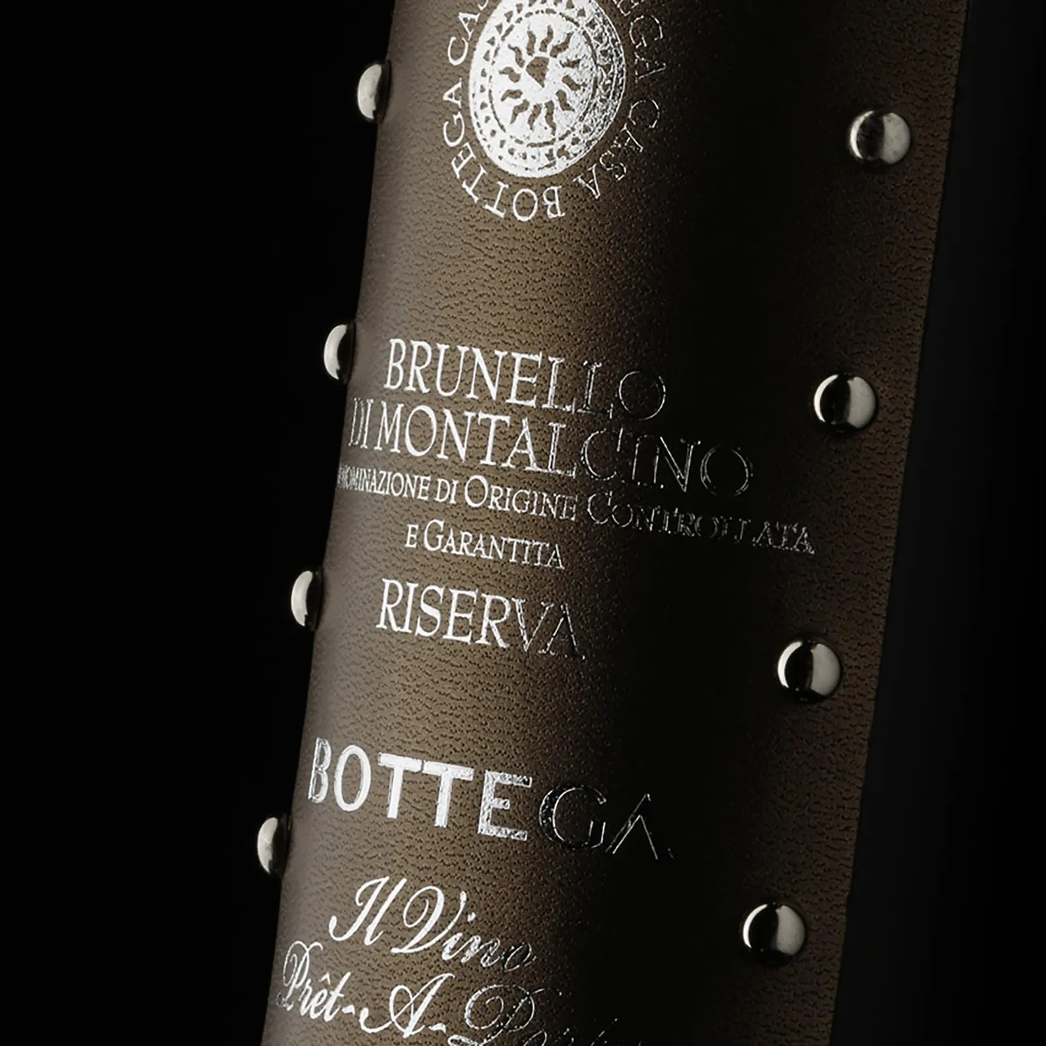 Bottega Prêt-à-Porter Brunello Riserva vino rosso 750 ml pelle
