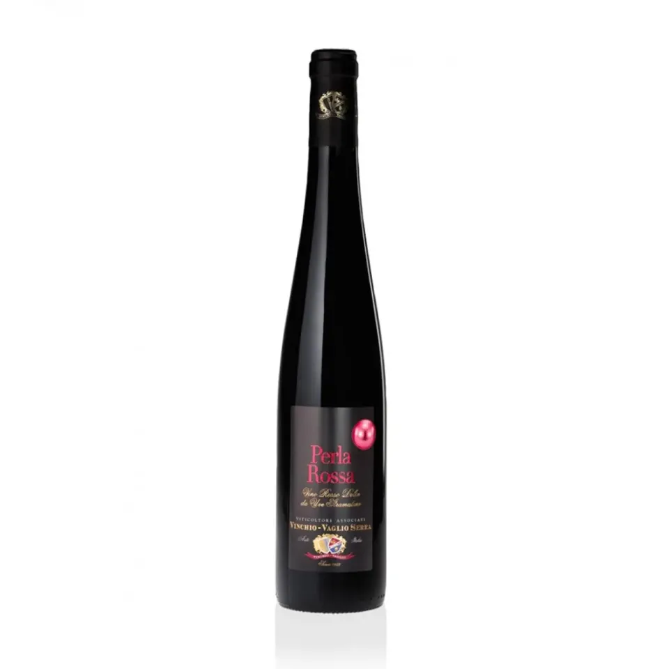 Vinchio Vaglio Perla Rossa vino rosso da uve appassite