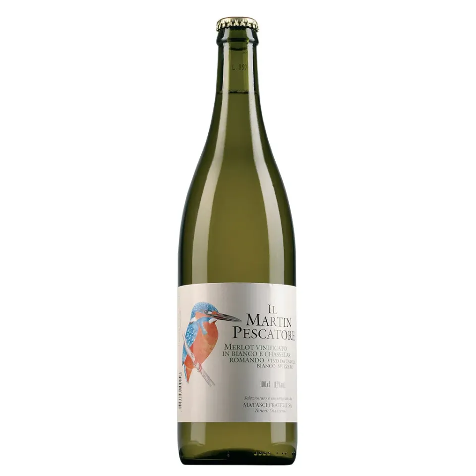Matasci Il Martin Pescatore vino bianco 100 CL fresco