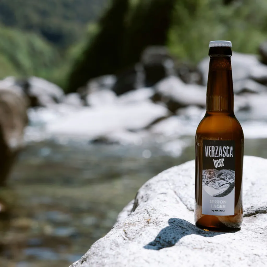 Matasci Verzasca Beer Session Lager birra 33 CL bassa fermentazione