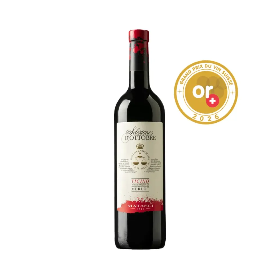 Matasci Selezione d'Ottobre Merlot vino rosso 50 CL 2023