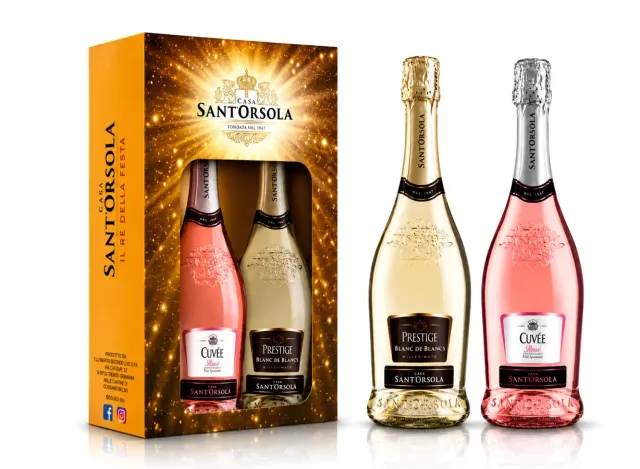 Sant'Orsola Cuvée Prestige Spumante Set 2x750 ml Dolce