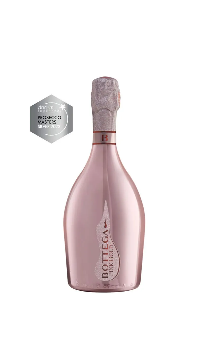 Bottega Pink Gold Prosecco DOC Rosé 750 ml Astuccio Floreale