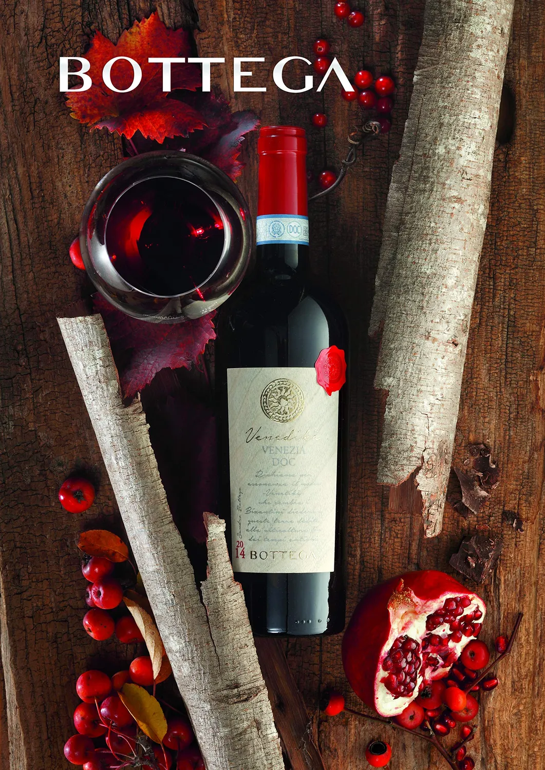 Bottega Venedikà Venezia DOC vino rosso 750 ml Merlot Raboso