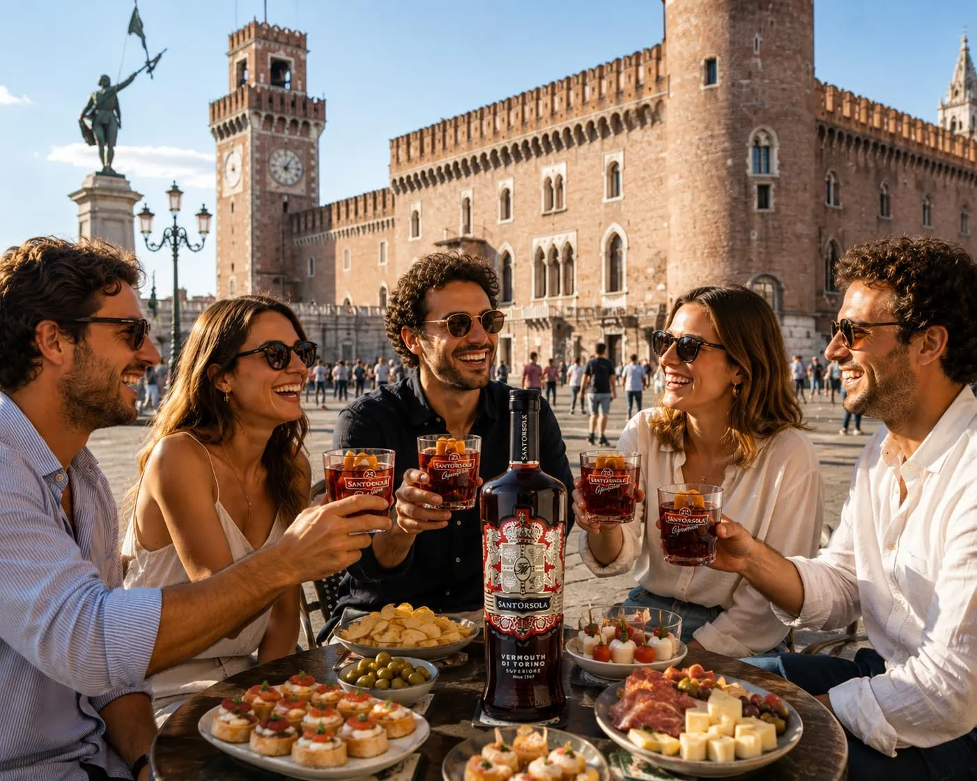 Sant'Orsola Vermouth Rosso Torino spezie 1 l