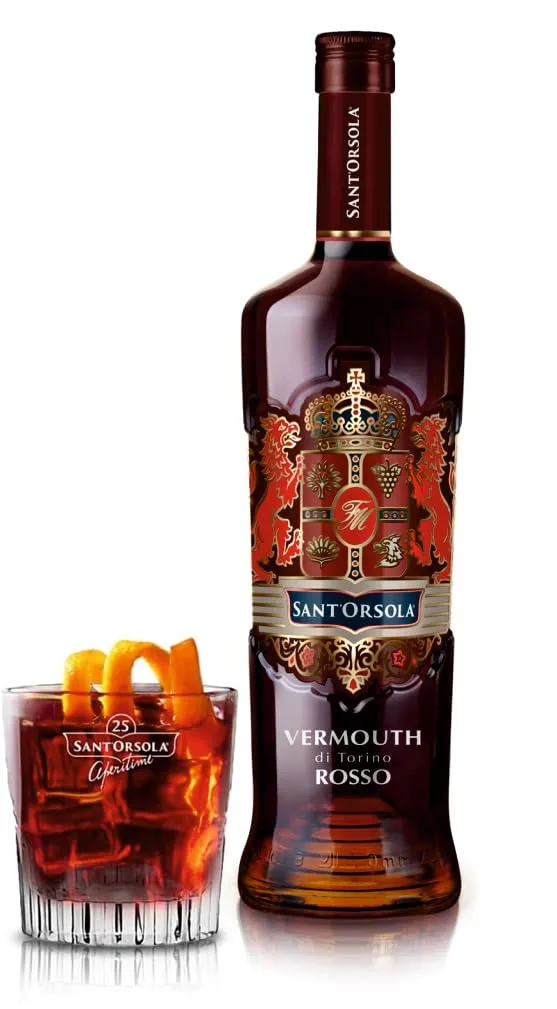 Sant'Orsola Vermouth Rosso Torino spezie 1 l