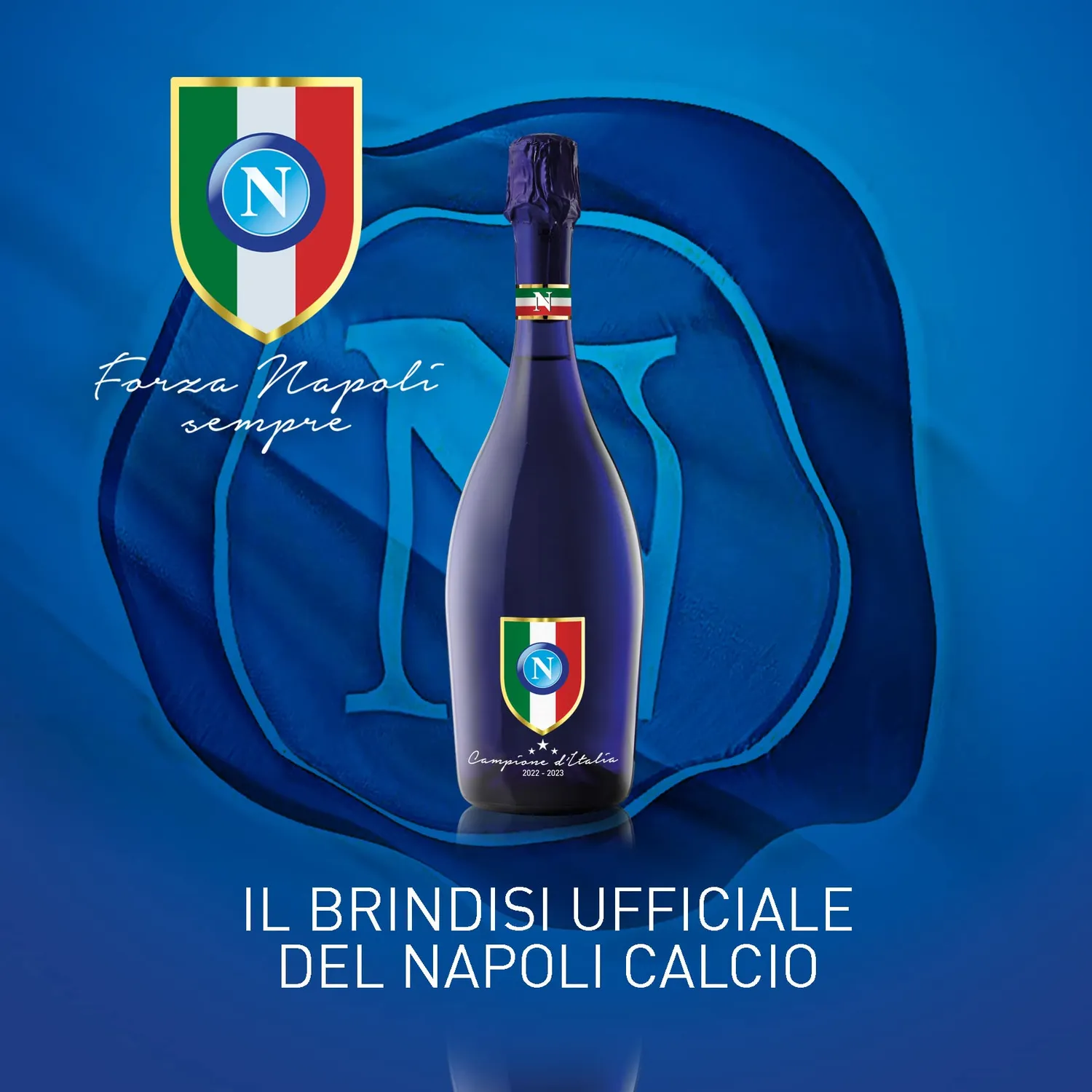 Bottega Prosecco DOC Napoli Scudetto spumante brut 3x750 ml astuccio