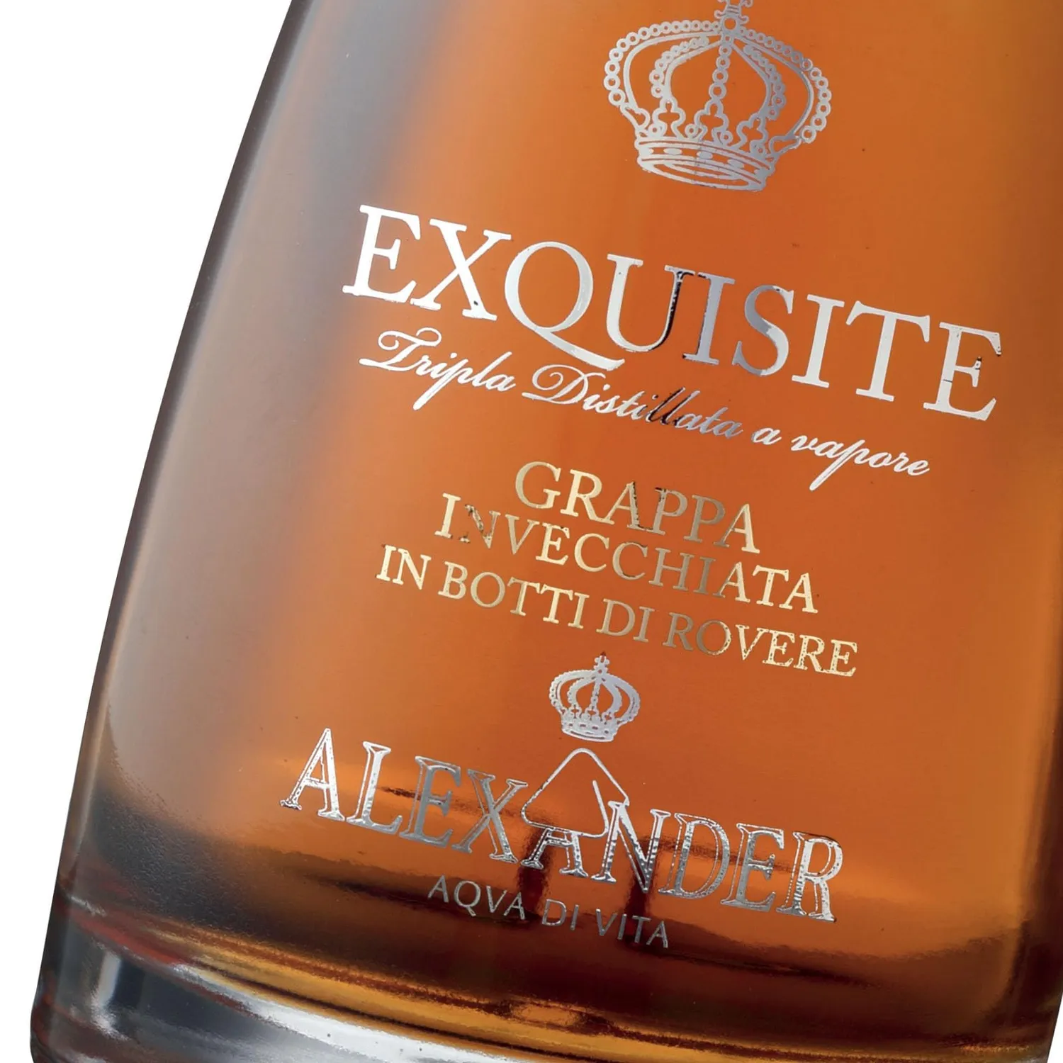 Alexander Exquisite Grappa di Prosecco Invecchiata 700ml ambrata