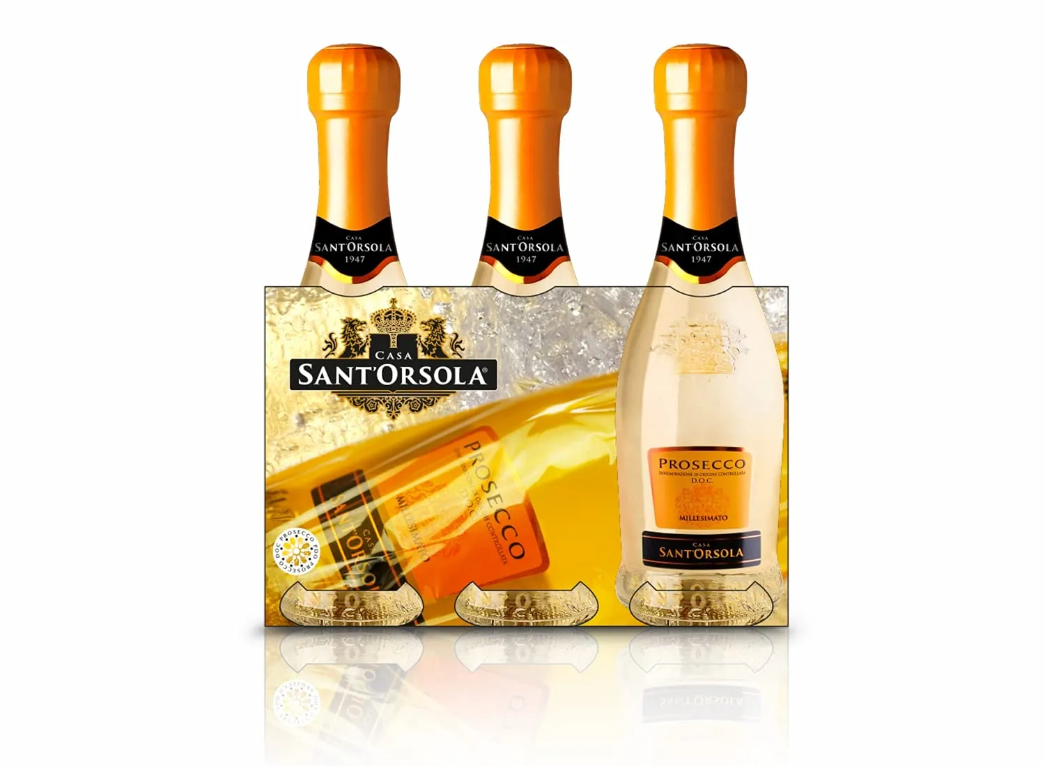 Sant'Orsola Prosecco DOC Millesimato Set 2x750 ml Extra Dry