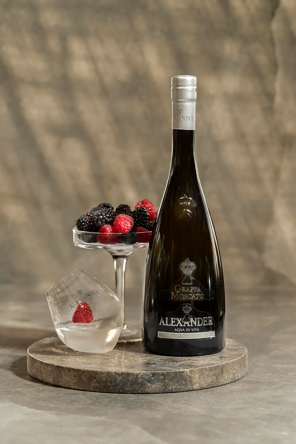 Bottega Alexander Grappa Moscato 38% 700ml Monovarietale