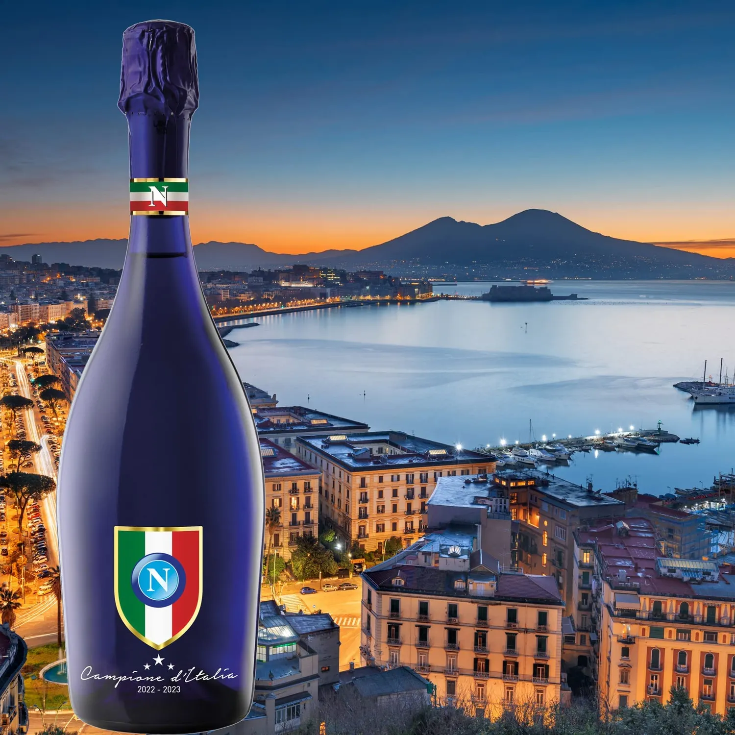 Bottega Prosecco DOC Napoli Spumante Brut 750 ml Blu