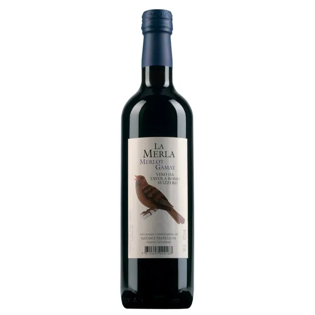Matasci La Merla Svizzera IGT vino rosso 50 CL senza annata