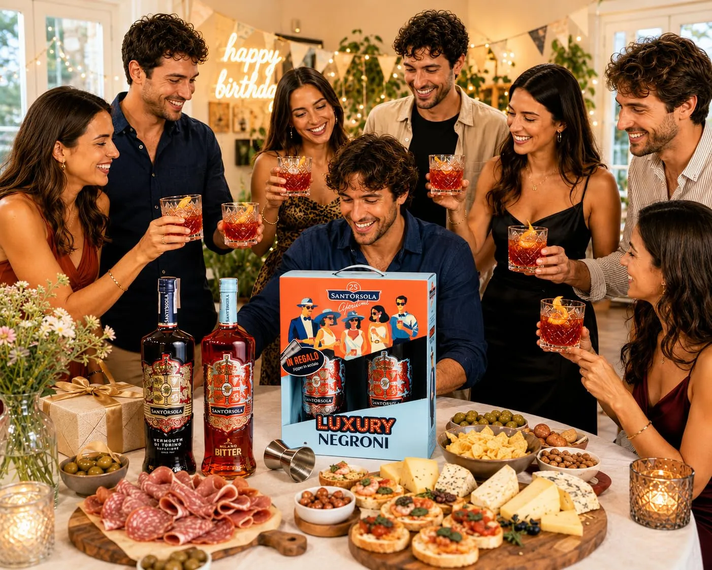Sant'Orsola Luxury Negroni Kit 2x1 L Vermouth+Bitter