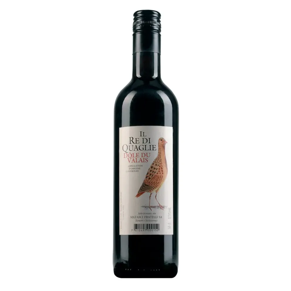 Matasci Re di Quaglie Dôle du Valais vino 50cl Pinot