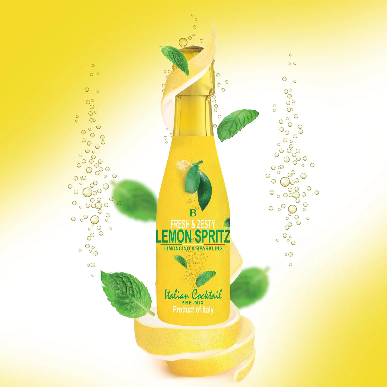 Bottega Lemon Spritz cocktail 200 ml limone e menta