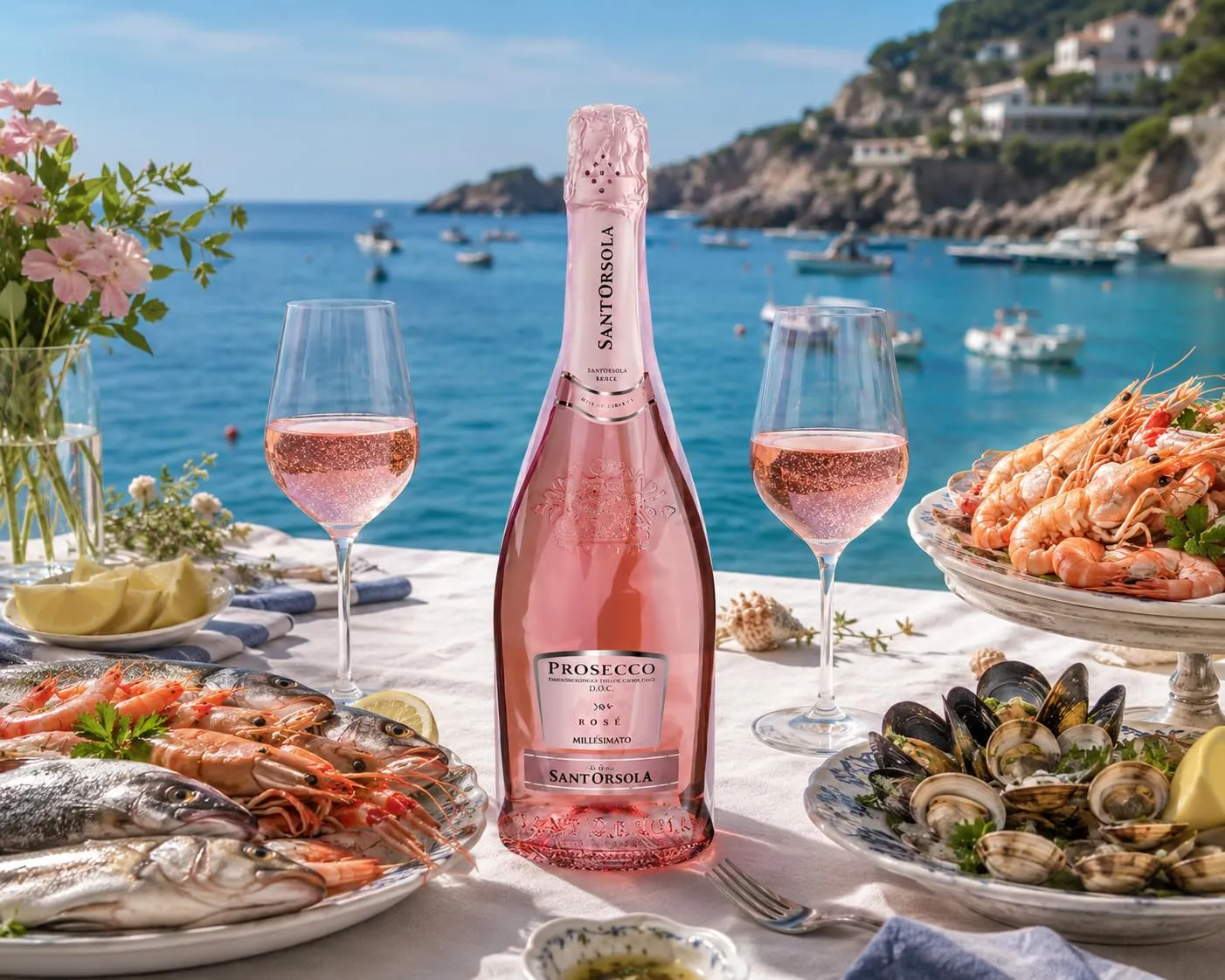 Sant'Orsola Prosecco Rosé DOC Millesimato Extra Dry 750ml