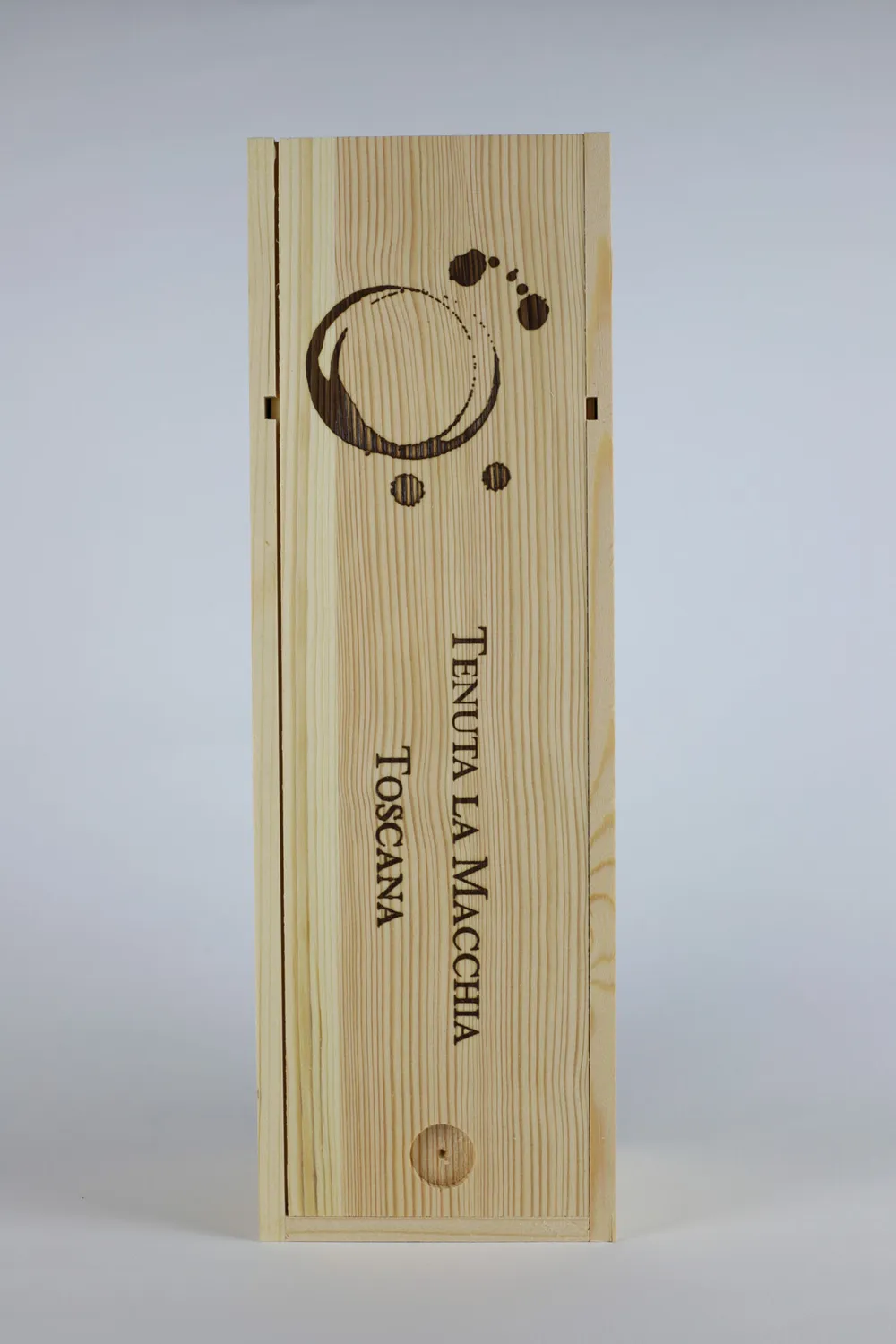 Tenuta La Macchia Scatola Legno per 1 Bottiglia regalo
