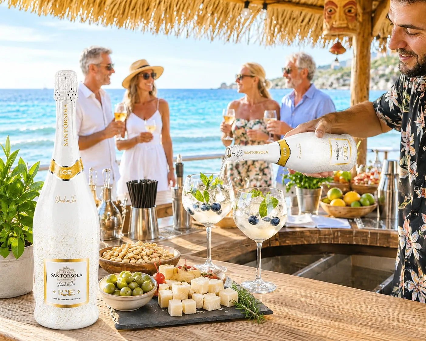 Sant'Orsola Prosecco Ice Demi Sec 750ml con Calice