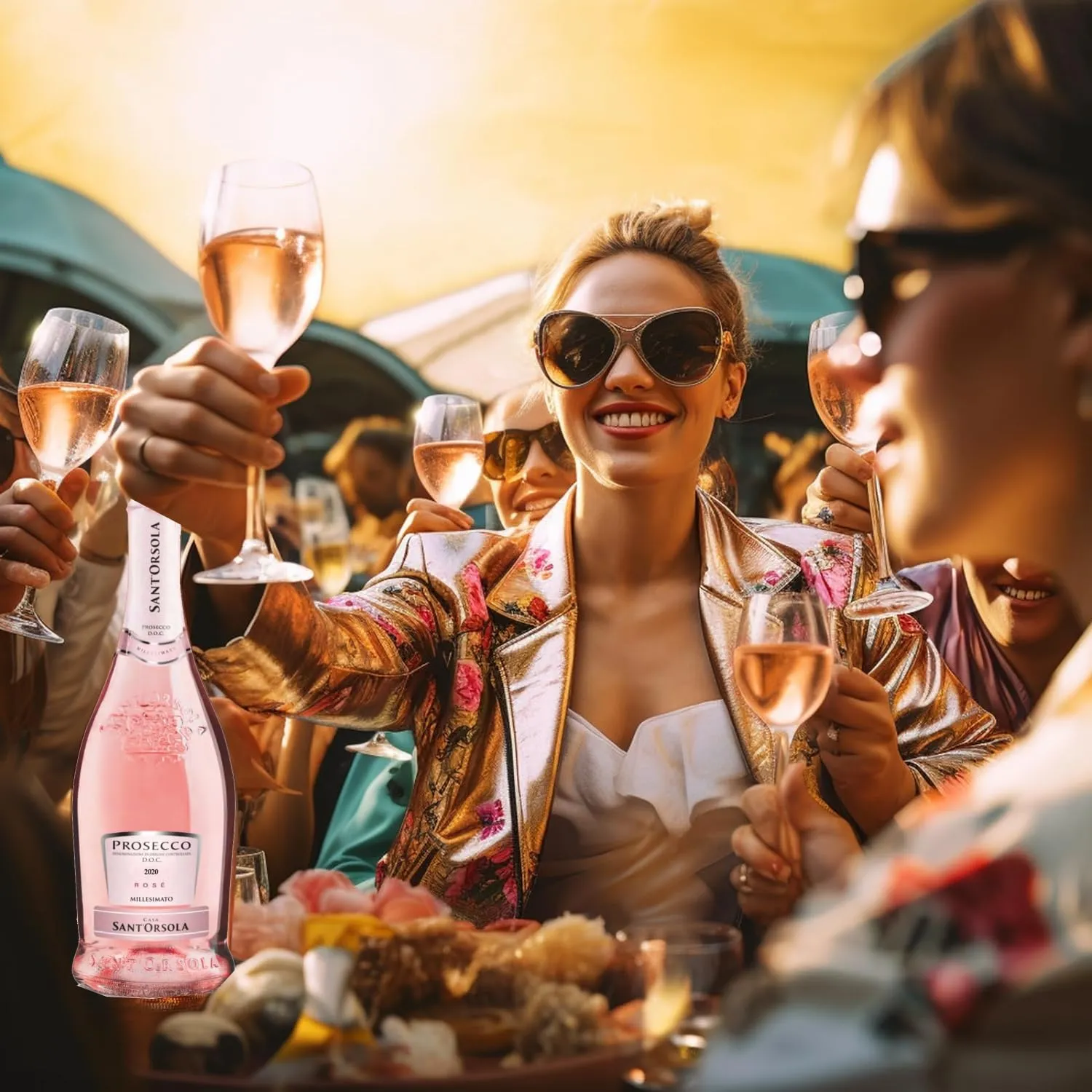 Casa Sant'Orsola Prosecco Rose DOC Mini 4x200 ml Extra Dry