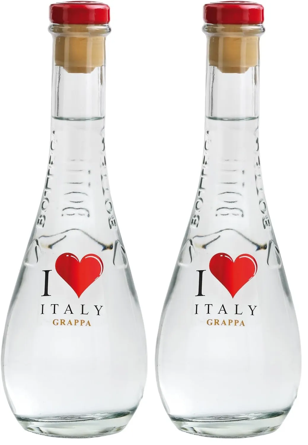 Bottega I Love Italy Grappa Giovane 38% 200ml Cristallina