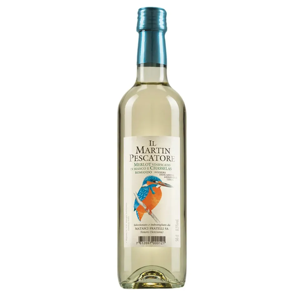 Matasci Il Martin Pescatore vino bianco 50 cl fresco