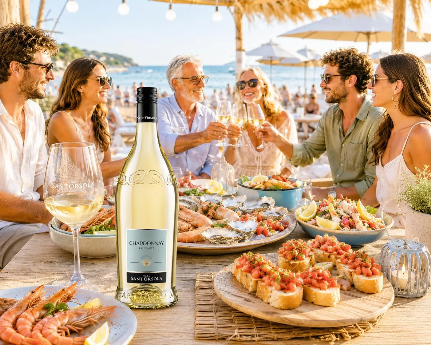 Sant'Orsola Mirage Chardonnay Vino Frizzante 6x750 ml Armonico