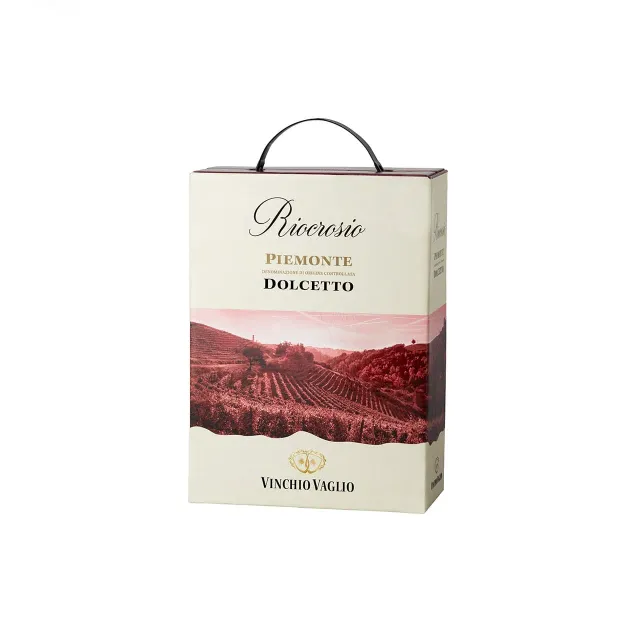 Vinchio Vaglio Riocrosio Dolcetto Bag in Box Rosso
