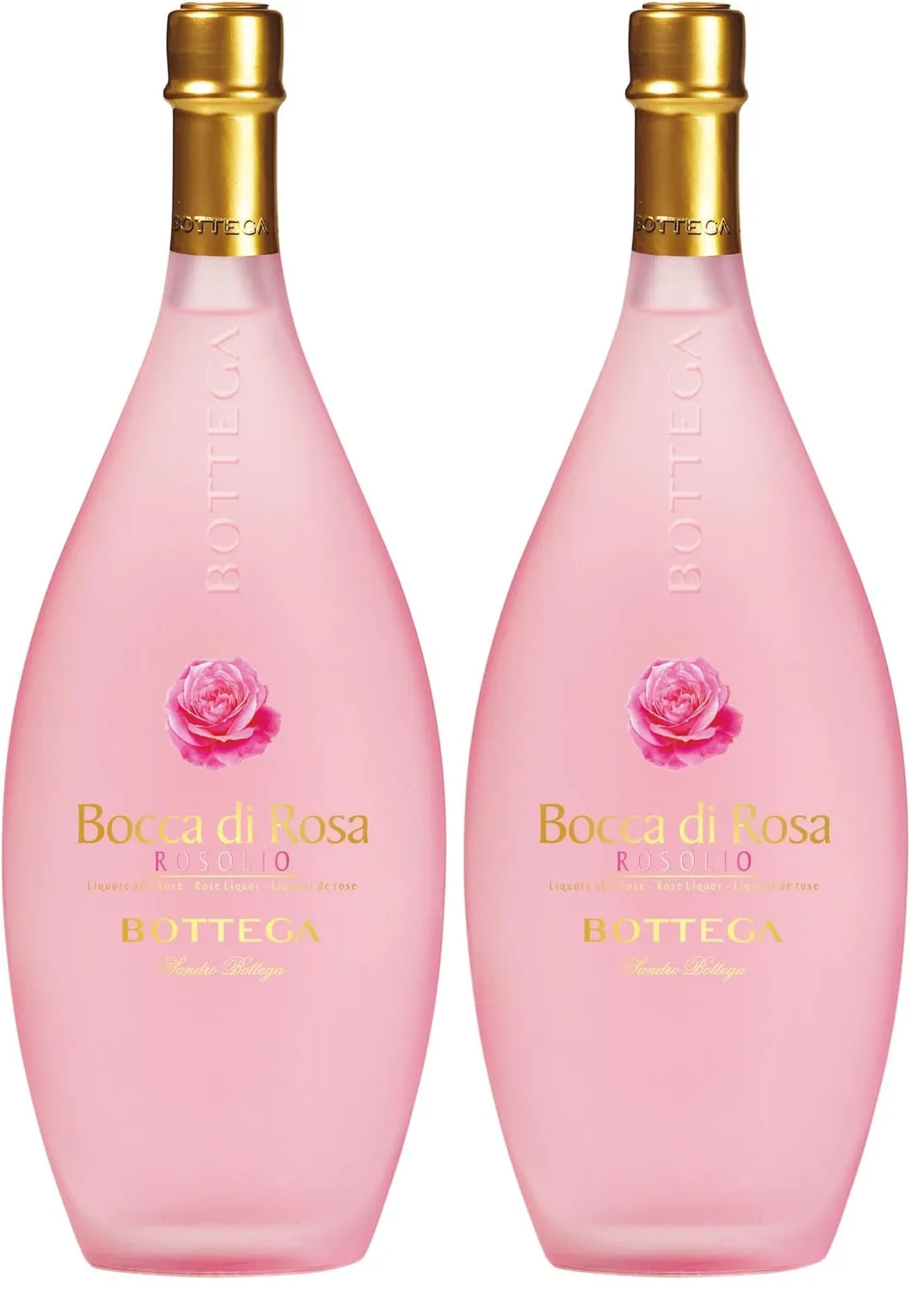 Bottega Bocca di Rosa rosolio liquore 500 ml alle rose