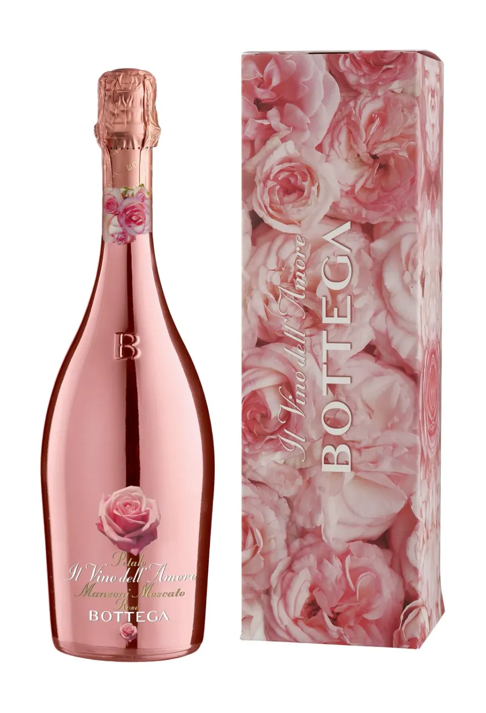 Bottega Pink Manzoni Moscato Spumante 750 ml Astuccio