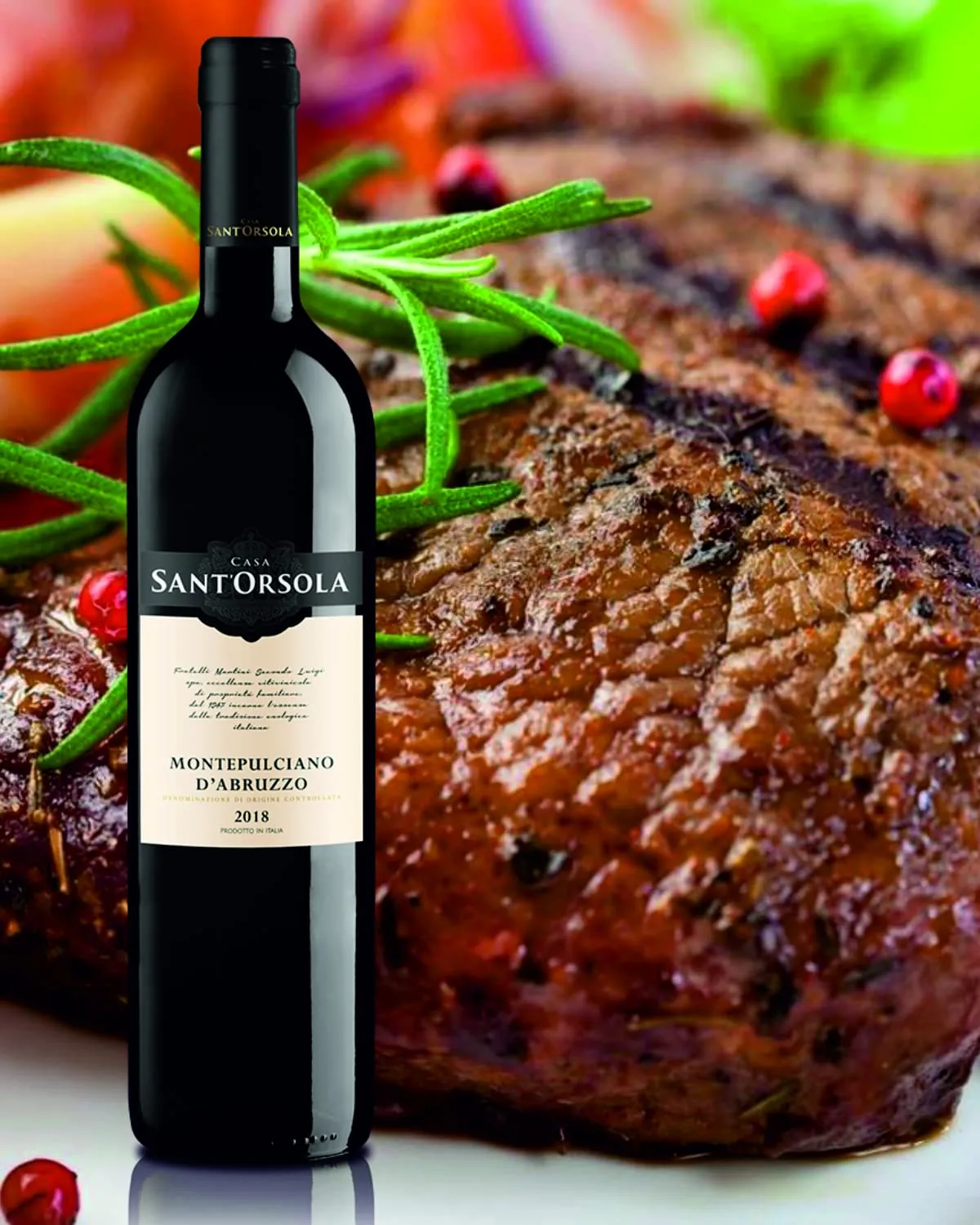 Sant'Orsola Tris Vini Rossi Barolo Chianti Montepulciano 3x750ml