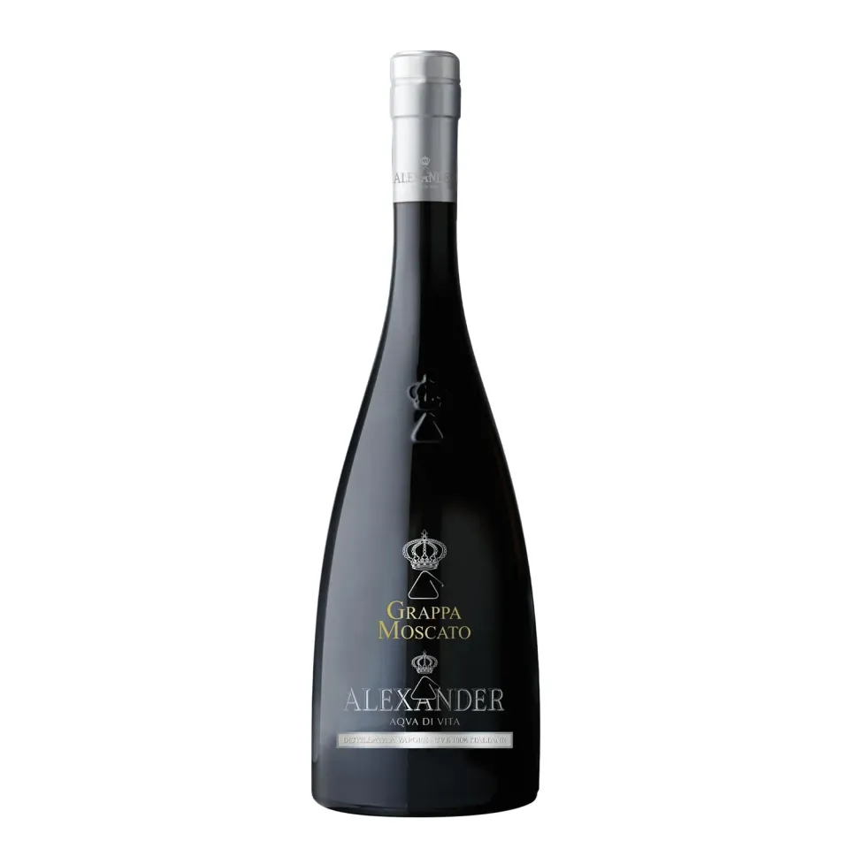 Bottega Alexander Grappa Moscato 38% 700ml Monovarietale