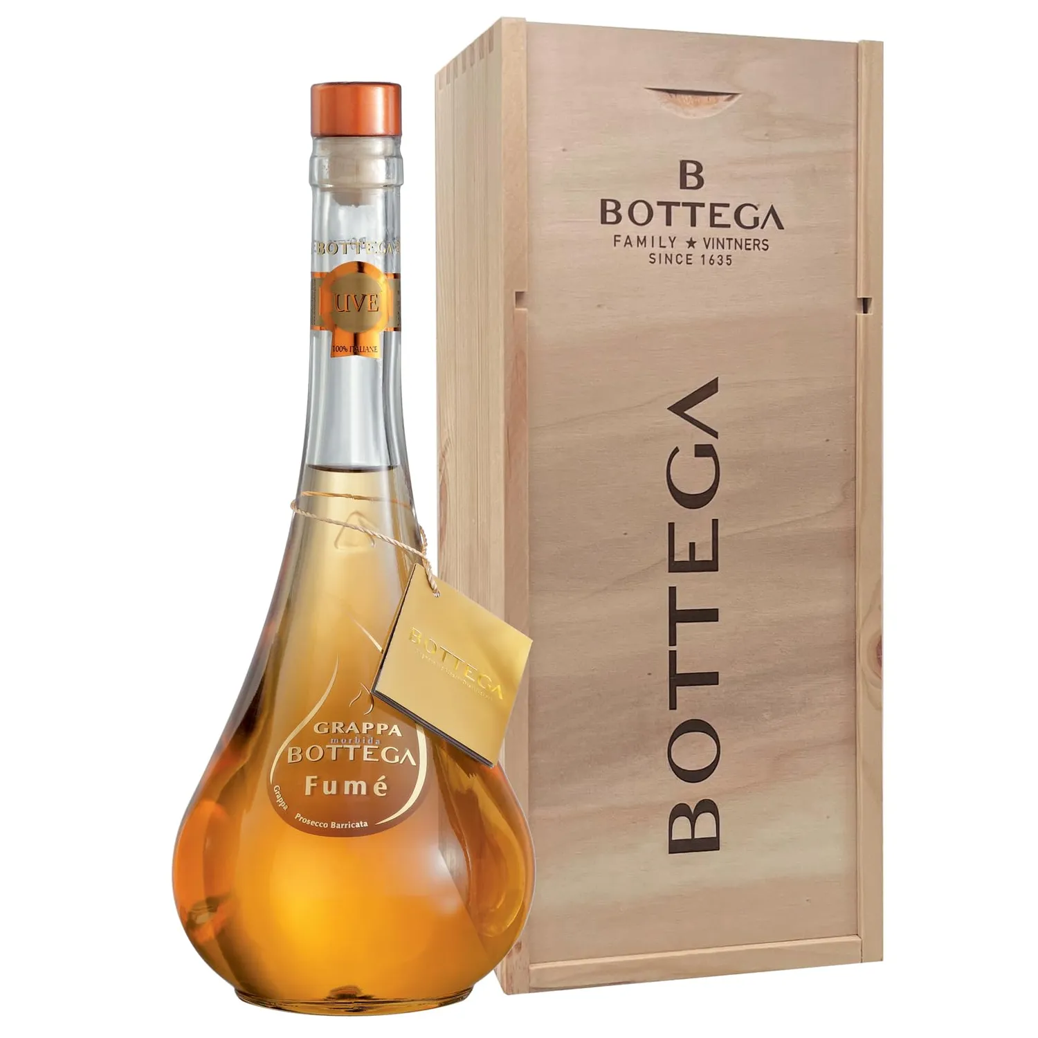 Bottega Fumé Prosecco Grappa Barricata 700 ml Affumicata