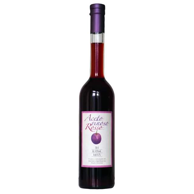 Matasci Aceto Vinoso Rosso condimento 50 CL da uve Merlot