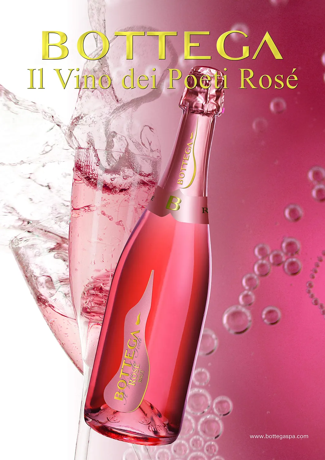 Bottega Il Vino dei Poeti Venezia DOC Spumante Brut Rosé 750ml