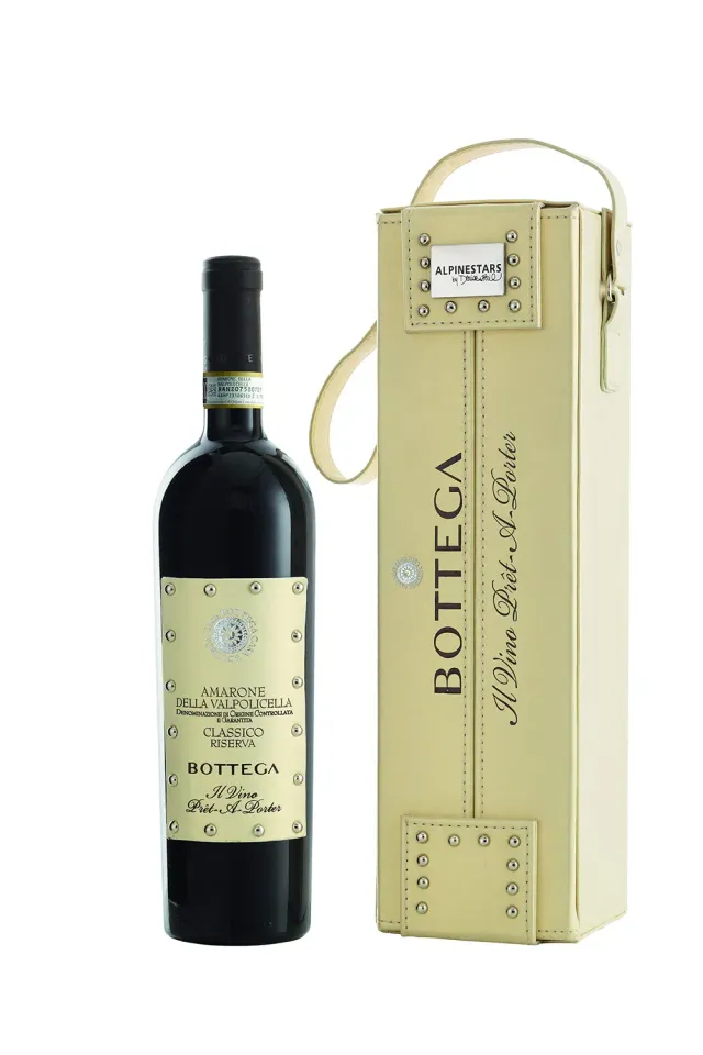Bottega Prêt-à-Porter Amarone Riserva vino rosso 750 ml pelle