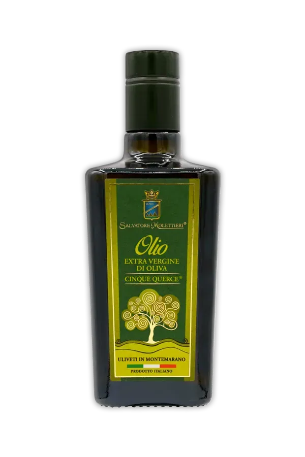 Salvatore Molettieri Olio Extravergine di Oliva bottiglia fruttato