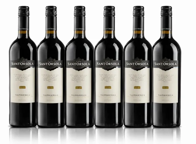 Sant'Orsola Valpolicella DOC vino rosso 6x750 ml asciutto