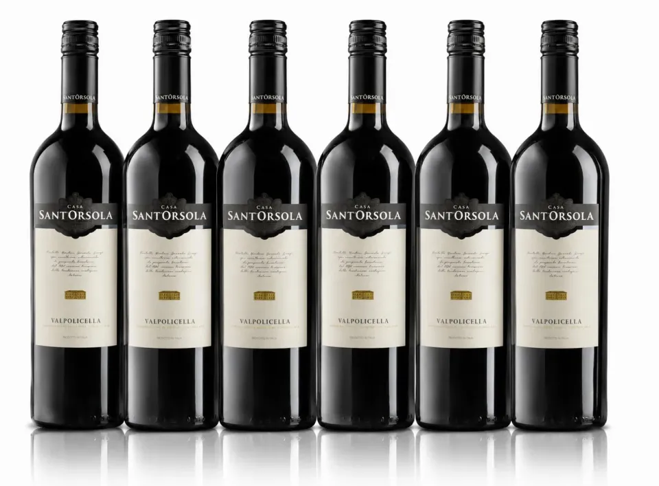 Sant'Orsola Valpolicella DOC vino rosso 6x750 ml asciutto