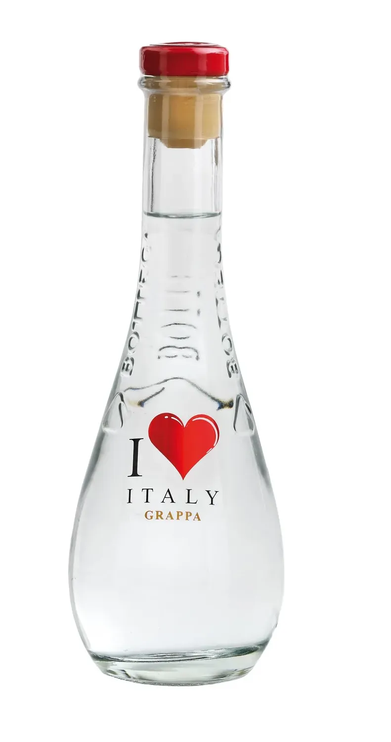 Bottega I Love Italy Grappa Giovane 38% 200ml Cristallina
