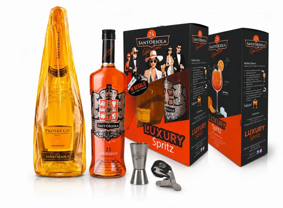 Sant'Orsola Luxury Spritz kit aperitivo con prosecco