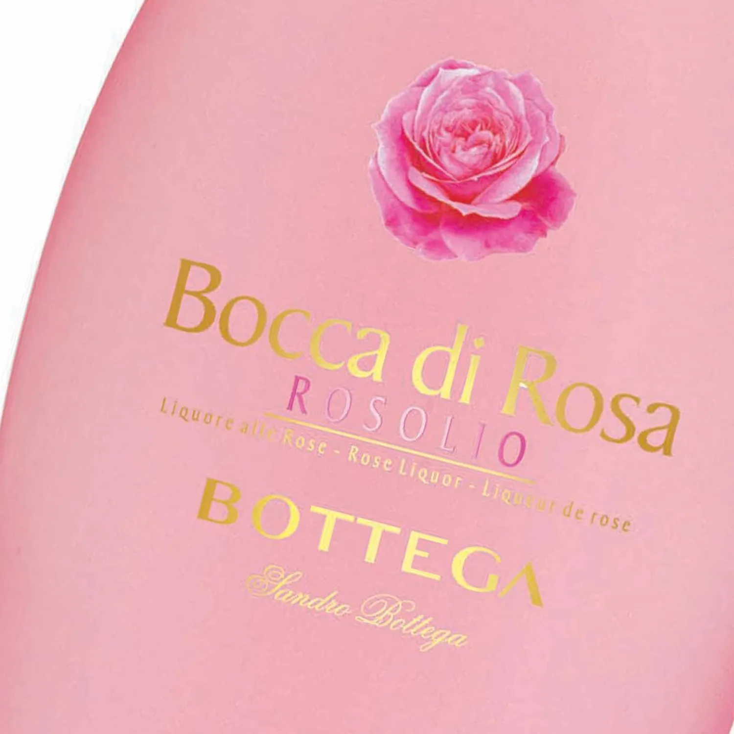 Bottega Bocca di Rosa rosolio liquore 500 ml alle rose