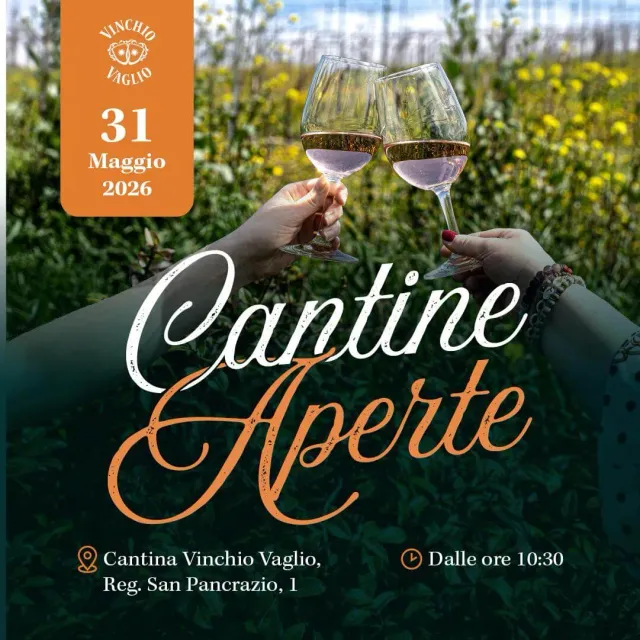 Vinchio Vaglio Cantine Aperte 31/05/26 evento