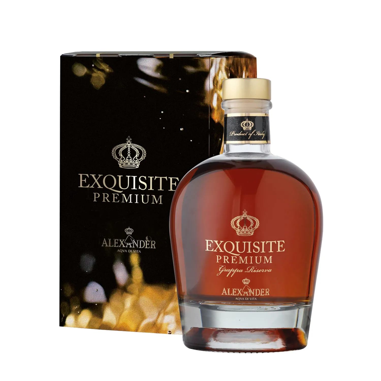 Alexander Exquisite Grappa di Prosecco Invecchiata 700ml ambrata