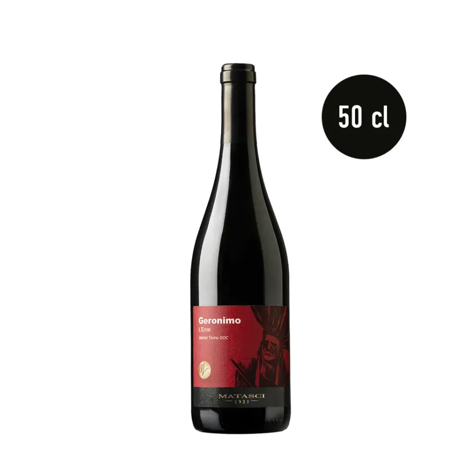 Matasci Geronimo Merlot Ticino DOC 50 cl morbido