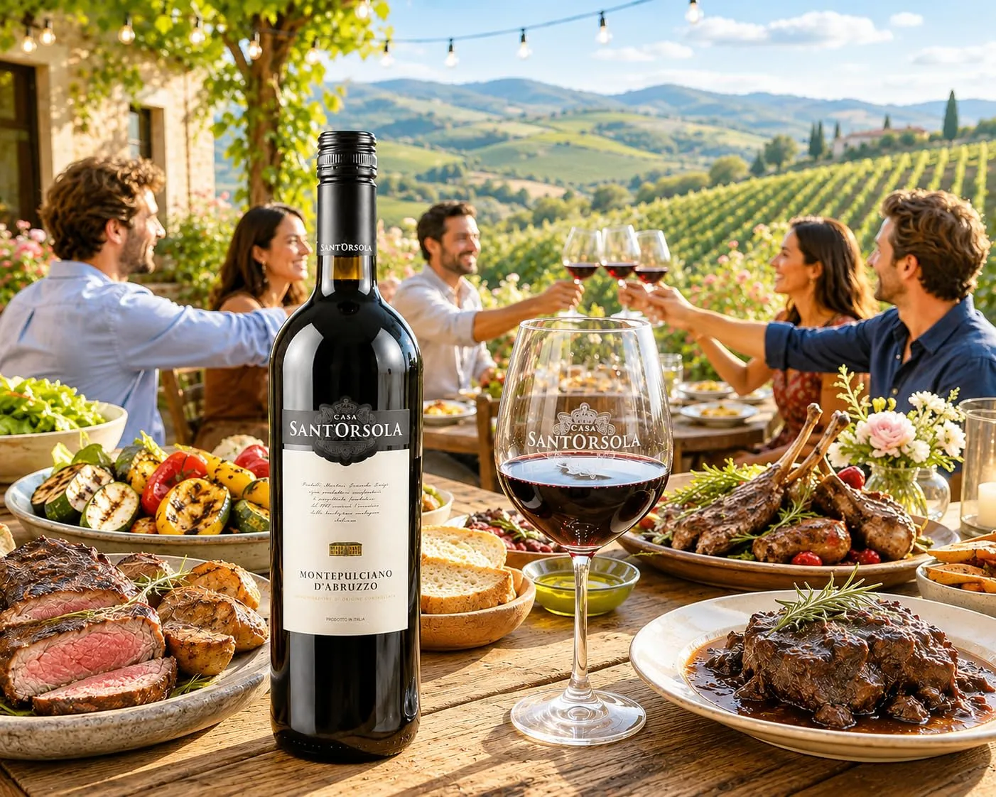 Sant'Orsola Montepulciano d'Abruzzo DOC vino 6x750 ml
