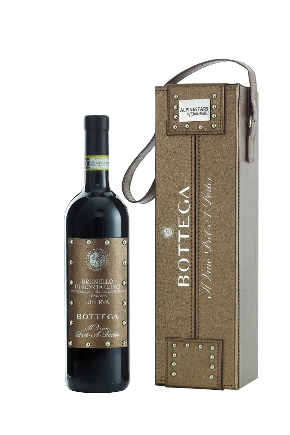 Bottega Prêt-à-Porter Brunello Riserva vino rosso 750 ml pelle